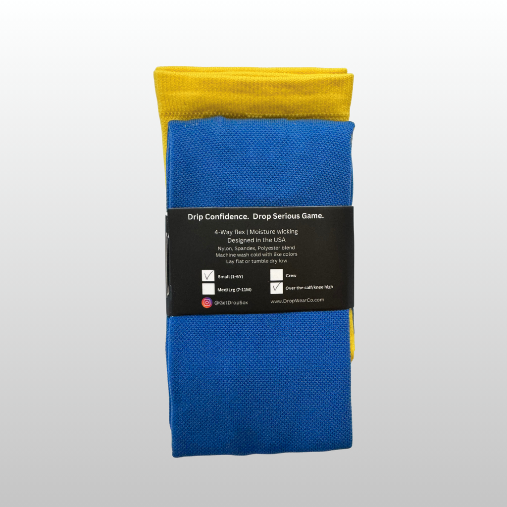 OG1 Knee High Blue/Yellow/White