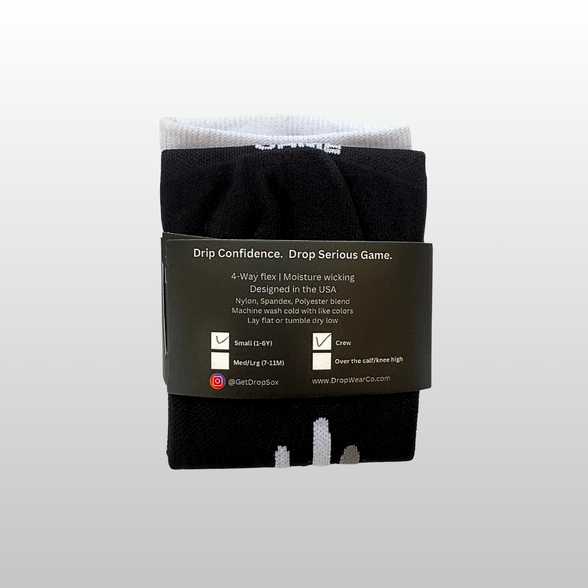 OG1 Crew Black/White/Grey