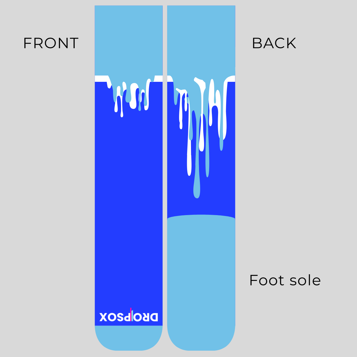 OG1 Knee-high Blue Crew