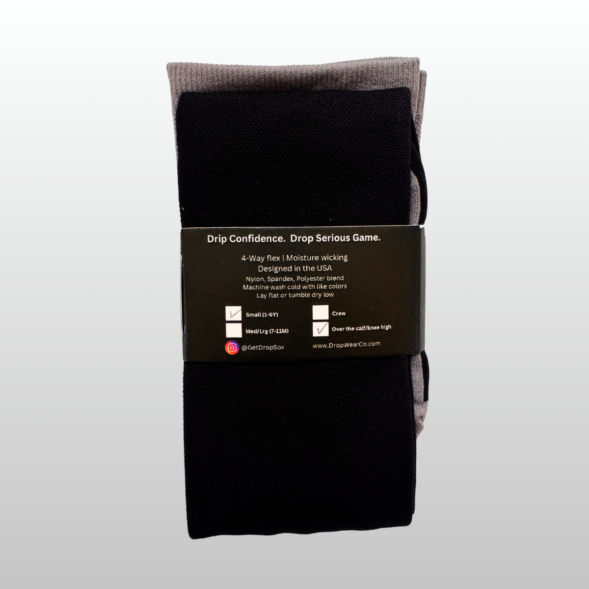 OG1 Knee-high Black Smoke