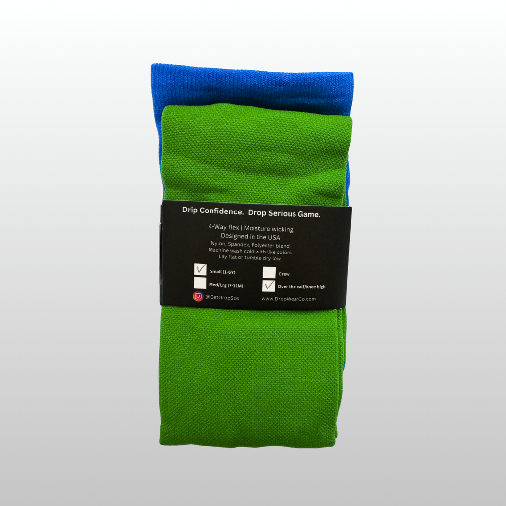 OG1 Knee High Green/Blue/White