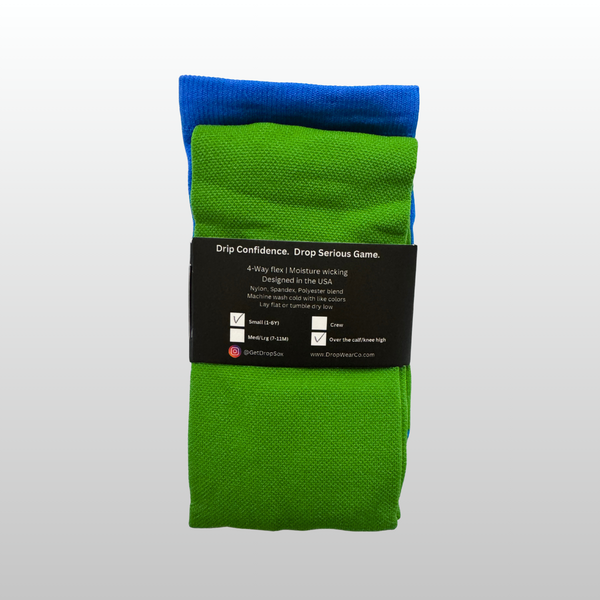 OG1 Knee High Green/Blue/White